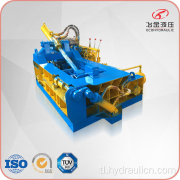 Mobile Hydraul Horizontal Metal Scrap Iron Baler Equipment